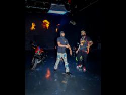 Jahshii (left) and Demarco in a scene for the video ‘We Did It’.