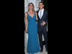 Adam Stewart and wife Jill before her passing.