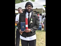 Tarrus Riley was conferred with the Order of Distinction (OD) yesterday.