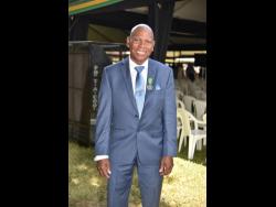 Orville Shaw received the badge of honour for meritorious service as an air traffic controller and special projects officer at the Jamaica Civil Aviation Authority.
