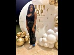Dancehall artiste Sasha ‘Queen Cop’ Henry at the launch of her single ‘Draw Close’.