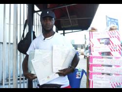 Calder shows his academic qualifications.