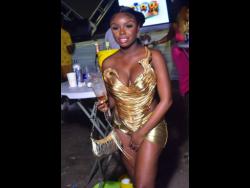 She wins first prize for this outfit.