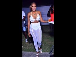 This stunning beauty captured the attention of partygoers at Skinz & Tattooz Off-Shore, the Short Shorts Edition, held at Portmore Mall, St Catherine, recently. 