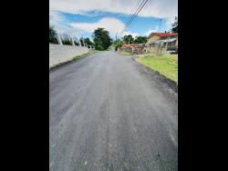 A section of the newly rehabilitated Whithorn to Darliston roadway in Westmoreland.

 