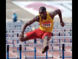 Yanick Hart while competing for Wolmer’s Boys’ School at the ISSA/GraceKennedy Boys and Girls’ Athletics Championships.