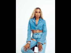 Reggae recording songstress, Alaine.