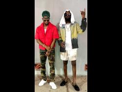 Duane Pressure (left) and Shizzle Sherlock.