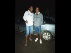 Credit: Contributed Dwight ‘Kevin’ Harris (left) and his son Adriano.