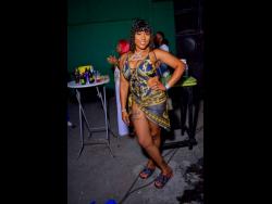 Latty Fabulous hits the right notes at Bikini Rush, held recently in Olympic Gardens, St Andrew.