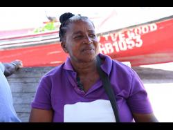 Michelle Dennis recalls her experiences with past weather systems including Hurricane Dean in 2007.