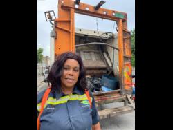 Credit: Contributed Racquel McLaughlin says the shift from nursing to garbage collection was not as difficult.