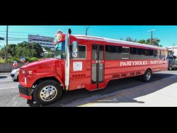 The Partyholics Party Bus. 