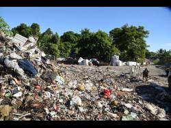 Credit: Ian Allen A section of the Church Corner dump in Morant Bay, St Thomas.