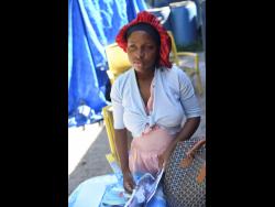 Credit: Antoine Lodge A despondent Shakeria Reid reflects on her baby Jahmair who died at the Victoria Jubilee Hospital late last year, just days after he was born.