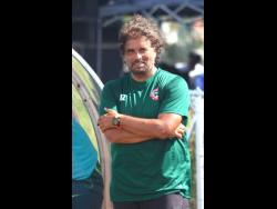 Montego Bay United’s head coach Rodolfo Zapata.