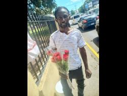 Credit: Kallejhay Terrelonge Photos Saunders said that he thinks more men are trying to be romantic.