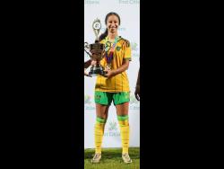 Under-20 Reggae Girlz captain Jaileah McPherson.