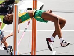 Jamaica’s high jumper Lamara Distin.