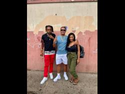 Gothic chills with Latin artiste Don Pablo Mures (centre) and Empress Ann.