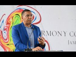 Jamaica’s Prime Minister, Dr Andrew Holness.
