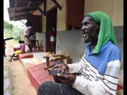 Anthony Thompson of Quickstep, St Elizabeth, talks about the himba yam.