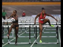 Megan Tapper (left) and  Ackera Nugent. 
