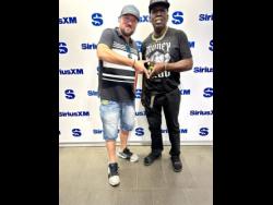 Brandon Rootz (left) and Barrington Levy