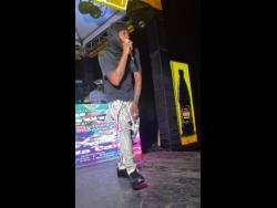 Jamal delivers an electrifying performance that has the crowd hooked.