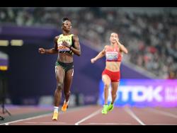 Shericka Jackson is the picture of control as she wis her women's 200-metre heat to advance to the semifinals of the World Athletics Championships inside the Japan National Stadium