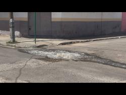 Sewage overflows in a section of West Kingston, in the vicinity of Upper Oxford Street.