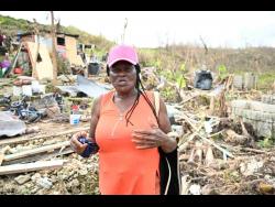 Credit: Photos by Ricardo Makyn/Multimedia Photo Editor Carol Miller, a resident of Bog in Westmoreland, said she has had to be sleeping in less than ideal places, and fears rodents may cause her to become ill.