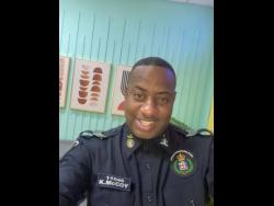 Sergeant Kidan McCoy of the Kingston Western Police Division.