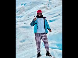 Leslie doesn’t mind a little cold.