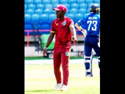 West Indies under-19 player Vitel Lawes.