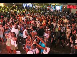 Patrons enjoying a soca event.