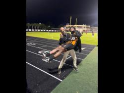 The bond between Nicholas Watt and his son Nickoye remains incredibly strong. 
