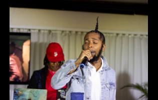 Shane O performs at the recent launch and media mingle hosted by Ciga Records. 