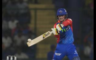 Australia’s young Twenty20 batting sensation Jake Fraser-McGurk plays an attacking  shot during his whirlwind half-century for  Delhi Capitals in the Indian Premier League yesterday.