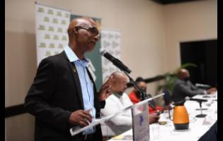  Garth Gayle, president of the Jamaica Athletics Administrative Association.