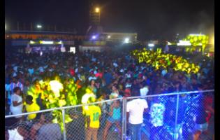 A section of the crowd at Mello Vibes.