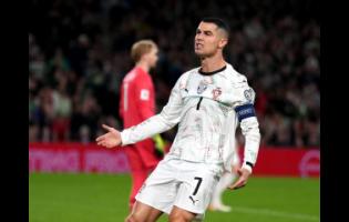 Credit: AP Portugal’s Cristiano Ronaldo.