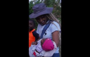 Shenseea brought joy to families in St Elizabeth.