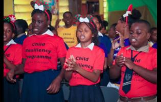 Students from Holy Family Primary and Infant School light up the room with vibrant performances as part of the recent Child Resiliency Programme Christmas celebrations.