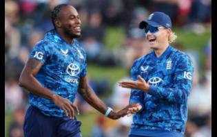 Jofra Archer (left) and Jacob Bethell 