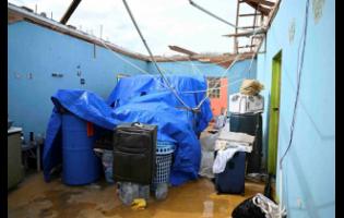 This home in Robins River, Westmoreland, was decimated by Hurricane Melissa.