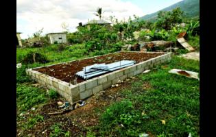 This home in Burnt Savannah, Westmoreland, is one of six being built by the Little Miss Foundation.