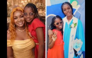 Credit: From left: Jeneen Dawkins, 30, her 10-year-old daughter, Antwasia Glenziler, and their neighbours 12-year-old Janneilia Dunkley, and her sister, 17-year-old Jonnessa Dunkley were killed in a motor vehicle crash on January 10.