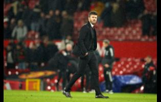 Manchester United’s temporary coach Michael Carrick.