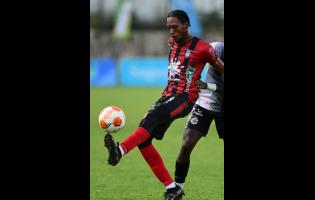 Shai Smith ... scored winner for Arnett Gardens.